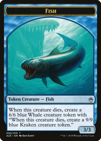 Fish Token (005) [Masters 25 Tokens] | The Time Vault CA