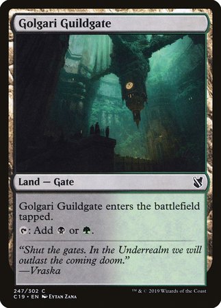 Golgari Guildgate [Commander 2019] | The Time Vault CA