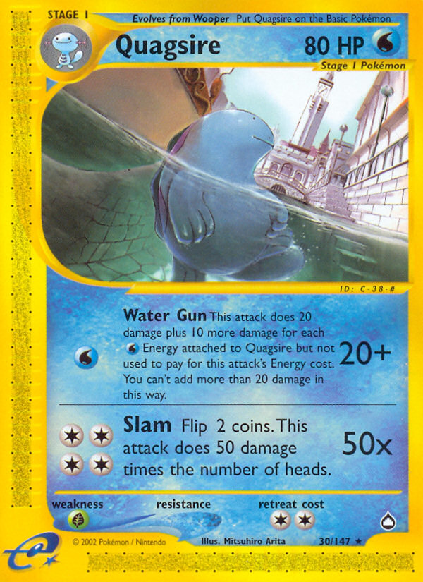 Quagsire (30/147) [Aquapolis] | The Time Vault CA