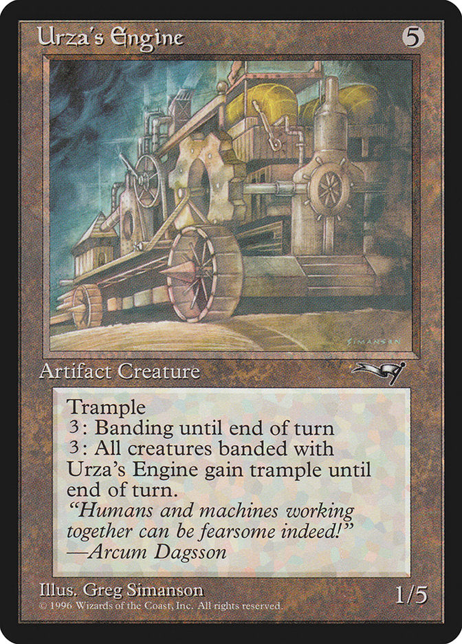 Urza's Engine [Alliances] | The Time Vault CA