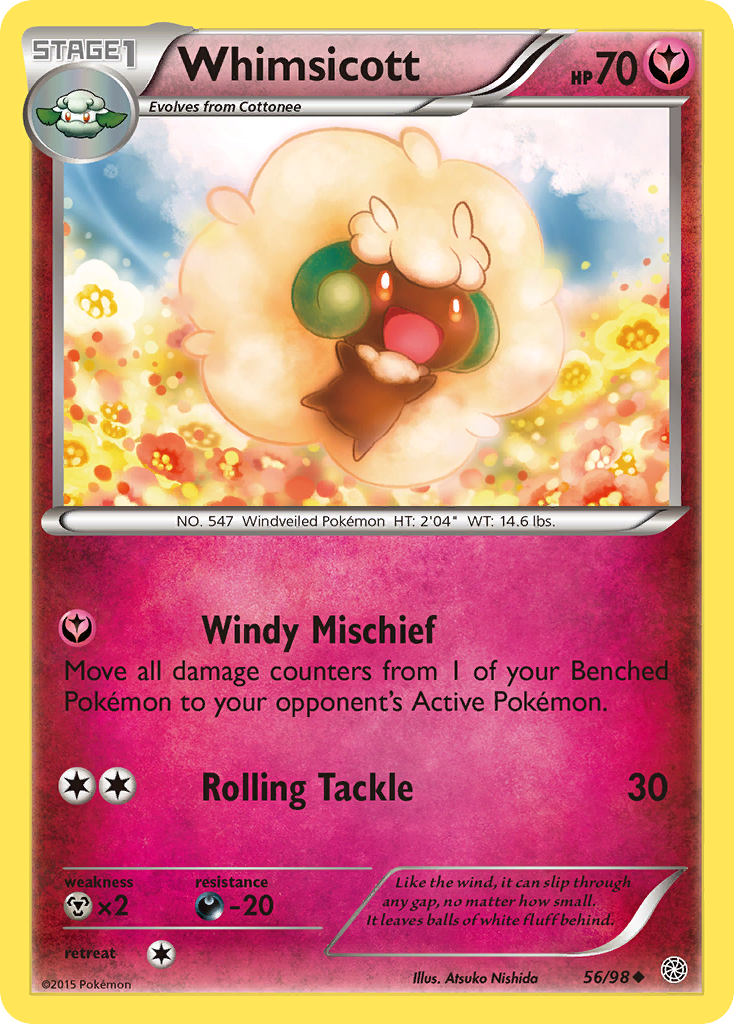 Whimsicott (56/98) [XY: Ancient Origins] | The Time Vault CA