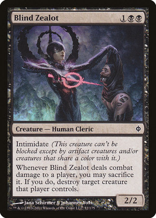Blind Zealot [New Phyrexia] | The Time Vault CA