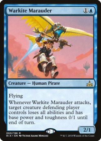 Warkite Marauder [Rivals of Ixalan Promos] | The Time Vault CA