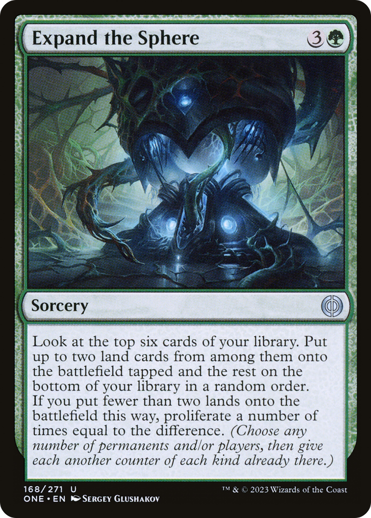 Expand the Sphere [Phyrexia: All Will Be One] | The Time Vault CA