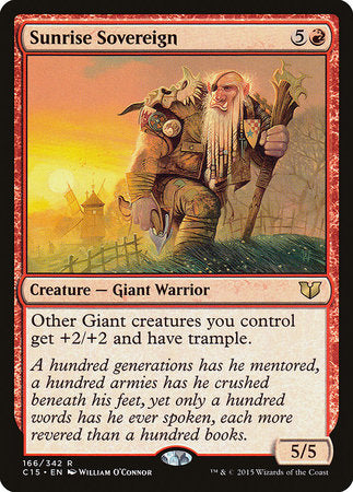 Sunrise Sovereign [Commander 2015] | The Time Vault CA