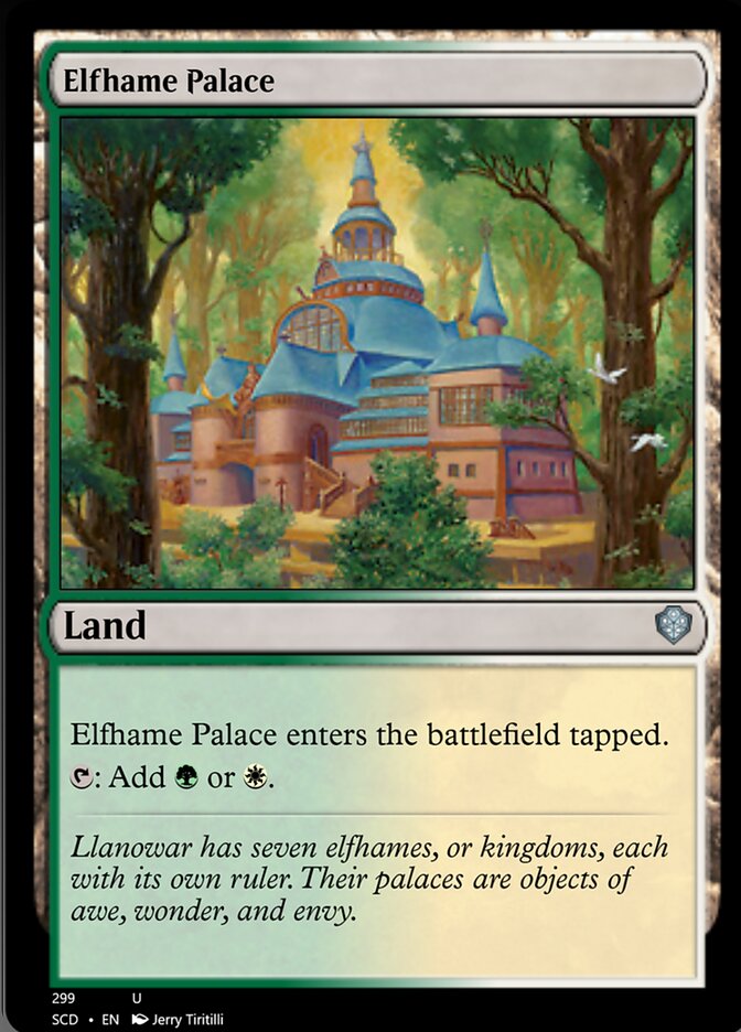 Elfhame Palace [Starter Commander Decks] | The Time Vault CA