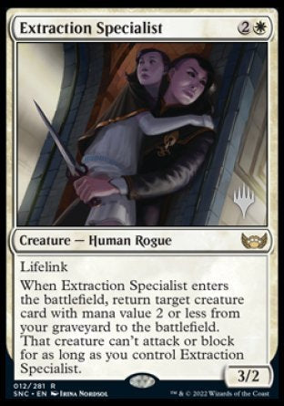 Extraction Specialist (Promo Pack) [Streets of New Capenna Promos] | The Time Vault CA