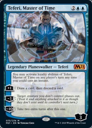 Teferi, Master of Time [Core Set 2021] | The Time Vault CA