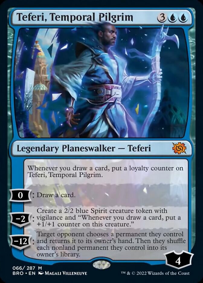 Teferi, Temporal Pilgrim [The Brothers' War] | The Time Vault CA