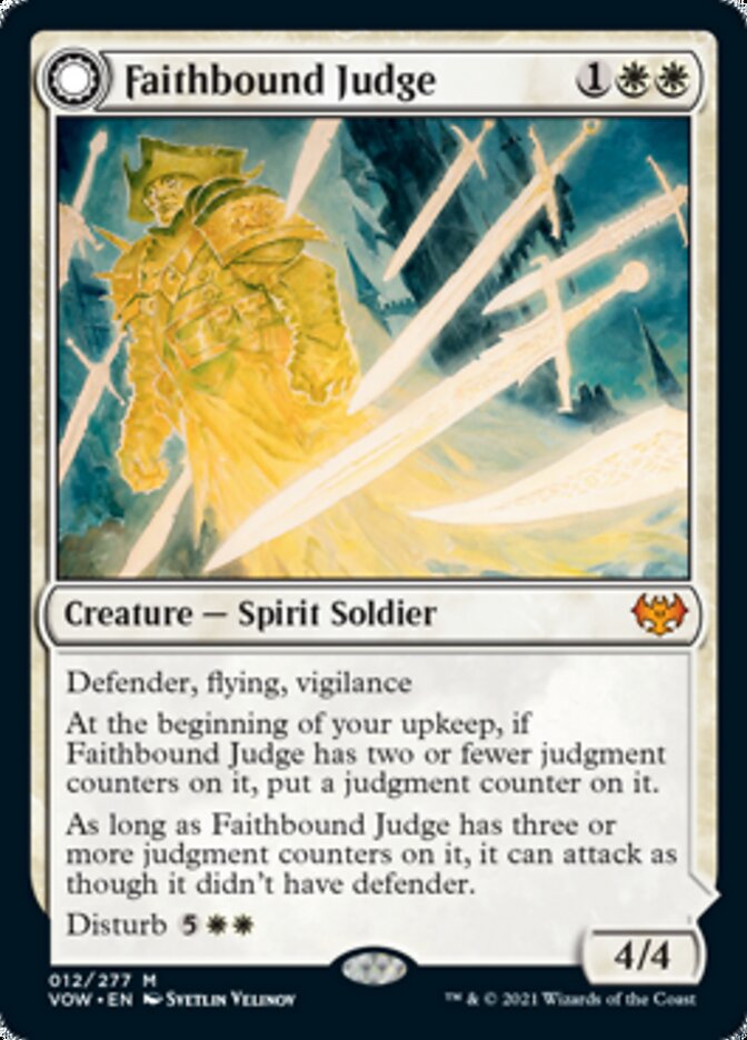 Faithbound Judge // Sinner's Judgment [Innistrad: Crimson Vow] | The Time Vault CA