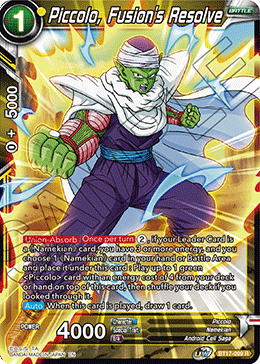 Piccolo, Fusion's Resolve (BT17-099) [Ultimate Squad] | The Time Vault CA