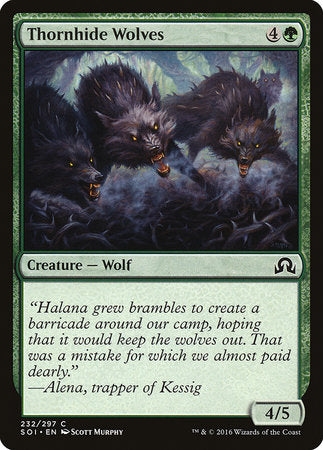 Thornhide Wolves [Shadows over Innistrad] | The Time Vault CA