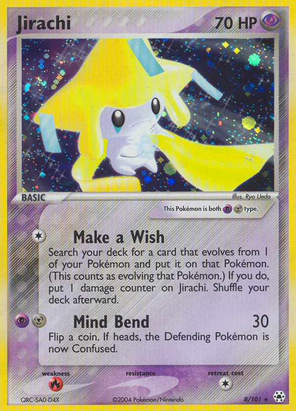 Jirachi (8/101) [EX: Hidden Legends] | The Time Vault CA