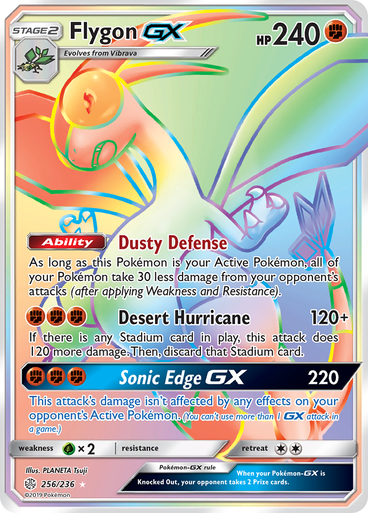 Flygon GX (256/236) [Sun & Moon: Cosmic Eclipse] | The Time Vault CA