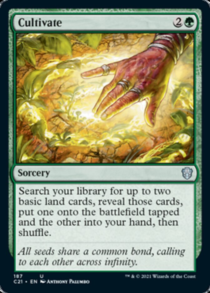 Cultivate [Commander 2021] | The Time Vault CA