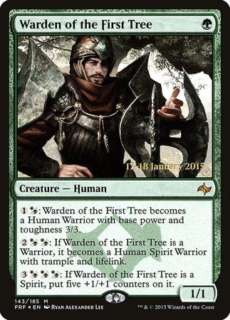 Warden of the First Tree [Fate Reforged Promos] | The Time Vault CA