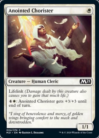 Anointed Chorister [Core Set 2021] | The Time Vault CA