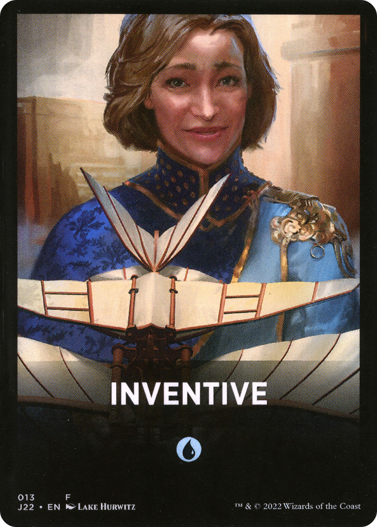 Inventive Theme Card [Jumpstart 2022 Front Cards] | The Time Vault CA