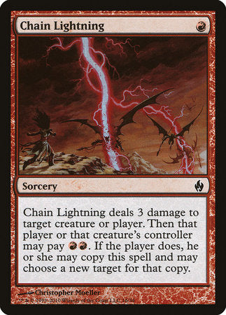 Chain Lightning [Premium Deck Series: Fire and Lightning] | The Time Vault CA