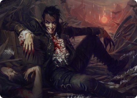 Arrogant Outlaw Art Card [Innistrad: Midnight Hunt Art Series] | The Time Vault CA