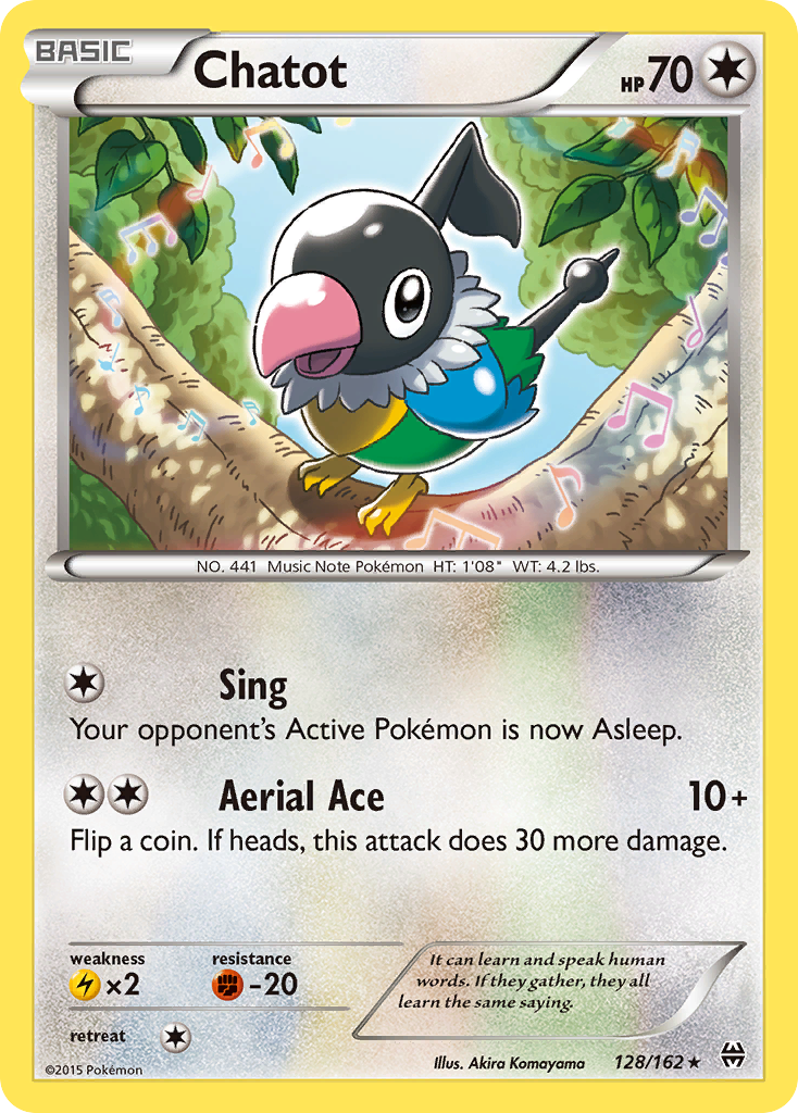 Chatot (128/162) [XY: BREAKthrough] | The Time Vault CA