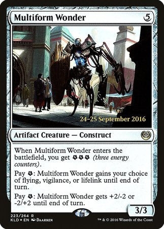 Multiform Wonder [Kaladesh Promos] | The Time Vault CA