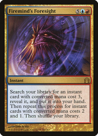 Firemind's Foresight [Return to Ravnica] | The Time Vault CA