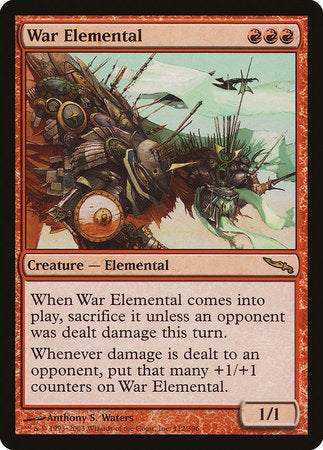 War Elemental [Mirrodin] | The Time Vault CA