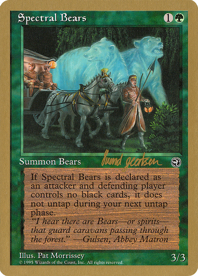 Spectral Bears (Svend Geertsen) [World Championship Decks 1997] | The Time Vault CA