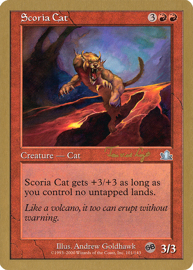 Scoria Cat (Tom van de Logt) (SB) [World Championship Decks 2001] | The Time Vault CA