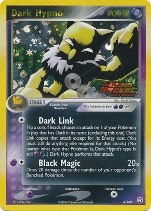 Dark Hypno (6/109) (Stamped) [EX: Team Rocket Returns] | The Time Vault CA