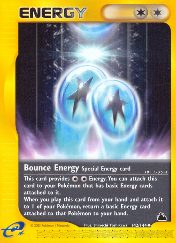 Bounce Energy (142/144) [Skyridge] | The Time Vault CA