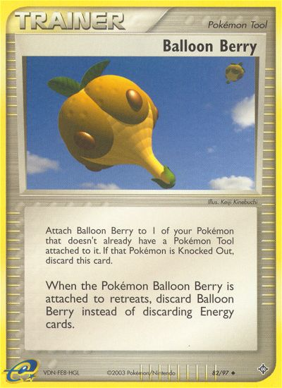 Balloon Berry (82/97) [EX: Dragon] | The Time Vault CA