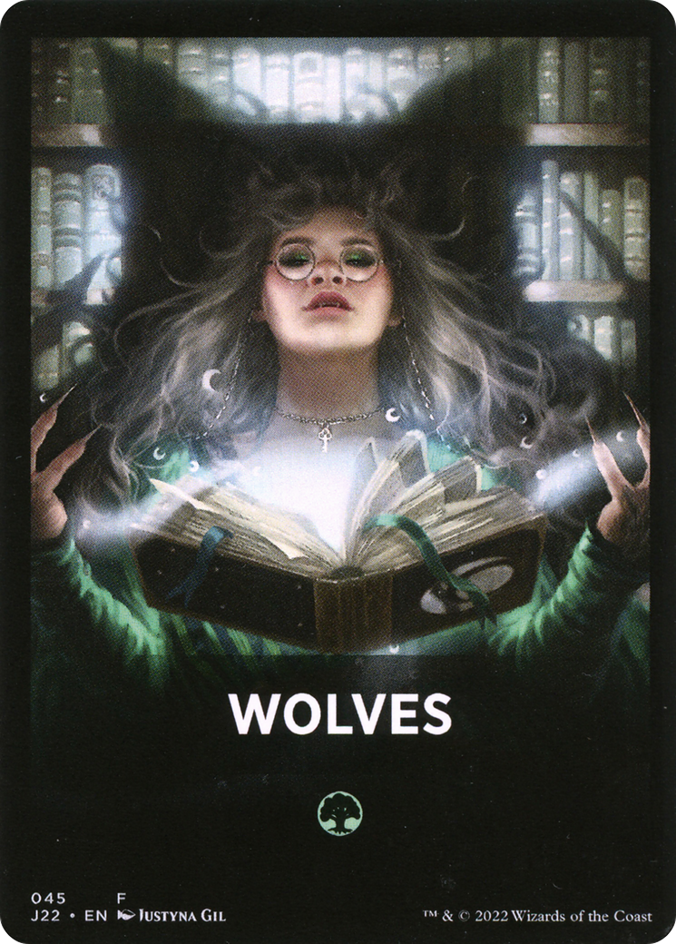 Wolves Theme Card [Jumpstart 2022 Front Cards] | The Time Vault CA