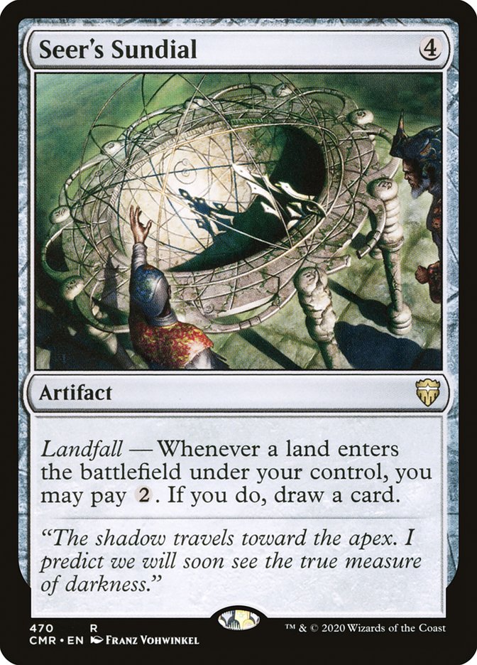 Seer's Sundial [Commander Legends] | The Time Vault CA