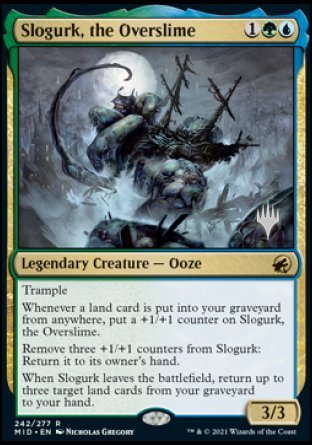 Slogurk, the Overslime (Promo Pack) [Innistrad: Midnight Hunt Promos] | The Time Vault CA