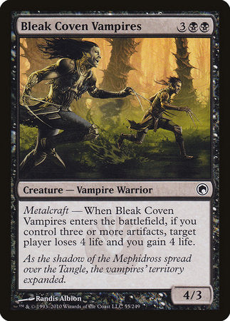 Bleak Coven Vampires [Scars of Mirrodin] | The Time Vault CA