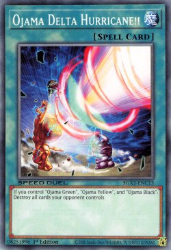Ojama Delta Hurricane! [SGX1-ENC13] Common | The Time Vault CA