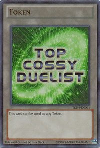 Top Ranked COSSY Duelist Token (Green) [TKN4-EN004] Ultra Rare | The Time Vault CA