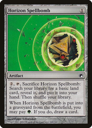 Horizon Spellbomb [Scars of Mirrodin] | The Time Vault CA