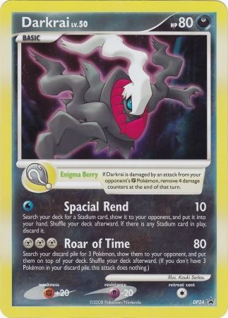 Darkrai (DP24) (Jumbo Card) [Diamond & Pearl: Black Star Promos] | The Time Vault CA