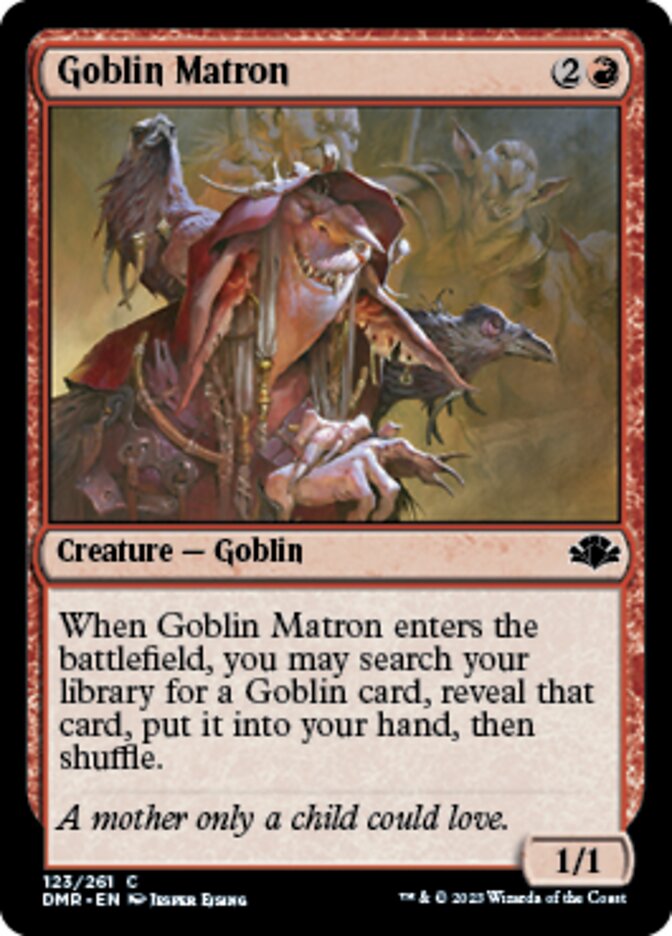 Goblin Matron [Dominaria Remastered] | The Time Vault CA