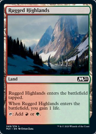 Rugged Highlands [Core Set 2021] | The Time Vault CA