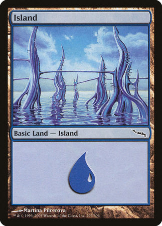 Island (293) [Mirrodin] | The Time Vault CA