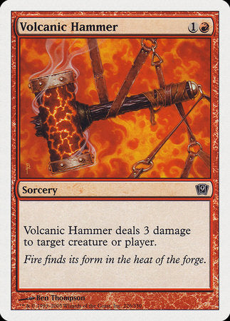 Volcanic Hammer [Ninth Edition] | The Time Vault CA