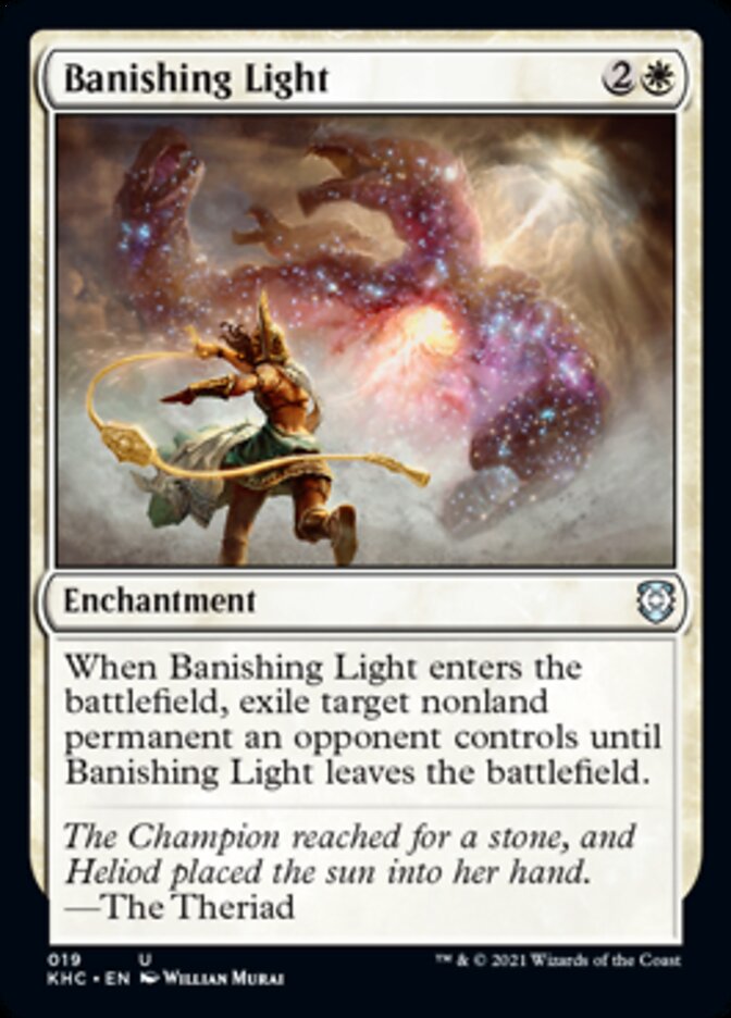 Banishing Light [Kaldheim Commander] | The Time Vault CA