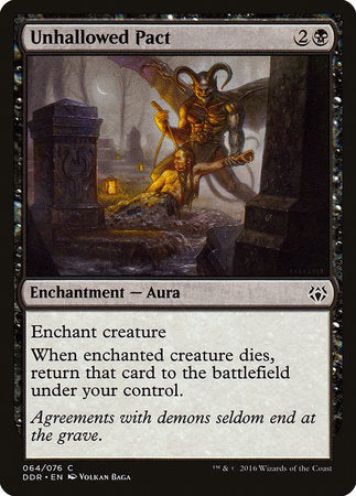 Unhallowed Pact [Duel Decks: Nissa vs. Ob Nixilis] | The Time Vault CA