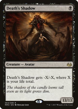 Death's Shadow [Modern Masters 2017] | The Time Vault CA