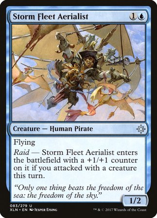 Storm Fleet Aerialist [Ixalan] | The Time Vault CA