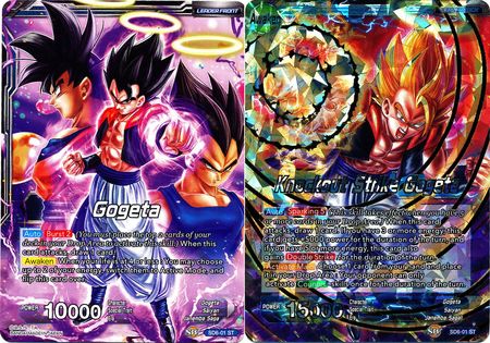 Gogeta // Knockout Strike Gogeta (Starter Deck Exclusive) (SD6-01) [Miraculous Revival] | The Time Vault CA